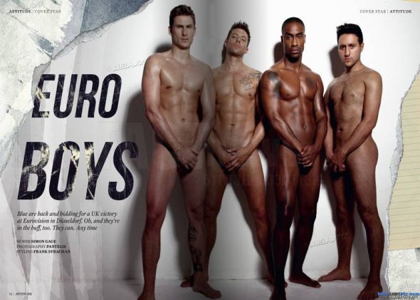 Blue хамтлагийн залуусын дуулиант нүцгэн зураг